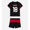 Baby Fußballbekleidung AC Milan Christopher Nkunku #18 Heimtrikot 2025-26 Kurzarm (+ kurze hosen)